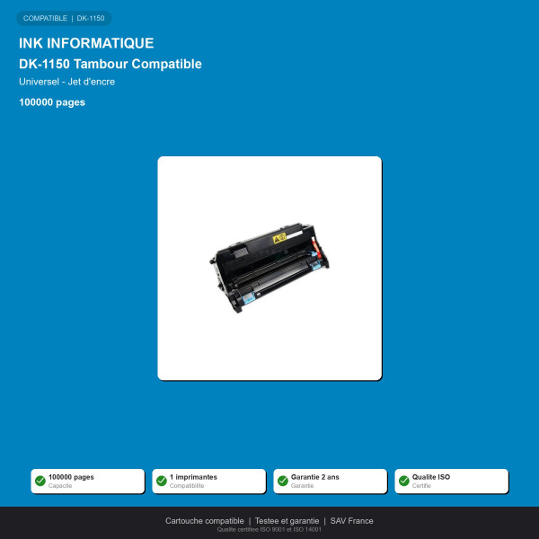 Kyocera DK-1150 Tambour Compatible | INK Informatique