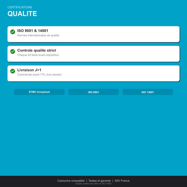 Canon PFI-707C Cartouche d'encre Cyan Remanuf | INK Informatique