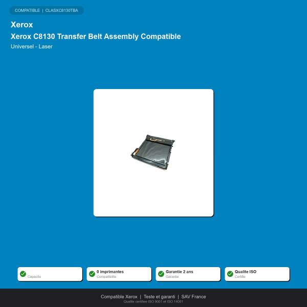 Xerox C8130 Transfer Belt Assembly Compatible | INK Informatique