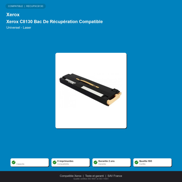 Xerox C8130 Bac De Récupération Compatible | INK Informatique