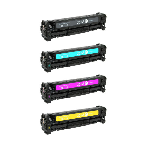 OKI C823 - Pack 4 Toners Compatibles (Noir, Cyan, Magenta, Jaune)