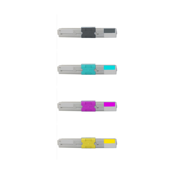 OKI ES5431 - Pack 4 Toners Compatibles (Noir, Cyan, Magenta, Jaune)